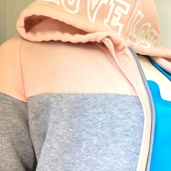 MIKK Athletica Women's Zip-Up Hoodie Size M - Picture 3 of 9